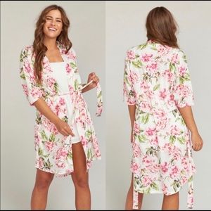 Show Me Your Mumu Brie Rose Robe